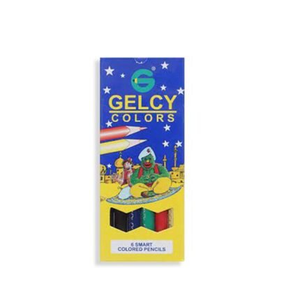 دستة الوان  جيلسى 6 لون قصير