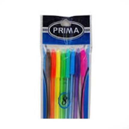 اقلام بريما فلاش 8 لون