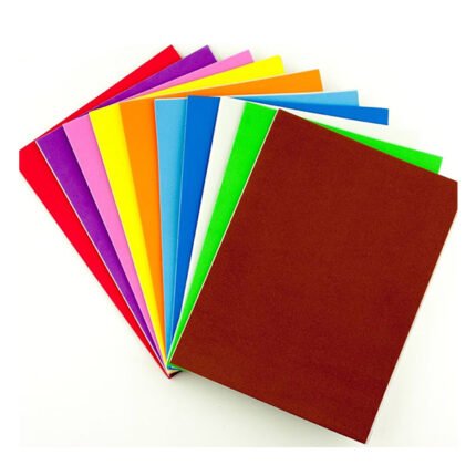 فوم سادة A4 بدون لاصق باكو 10 قطعة بدون لاصق