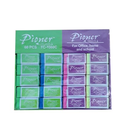 استيكة بيونير 60 قطعة