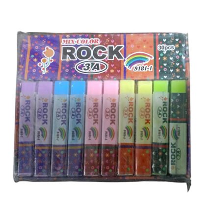 استيكة روك الوان 30 قطعة