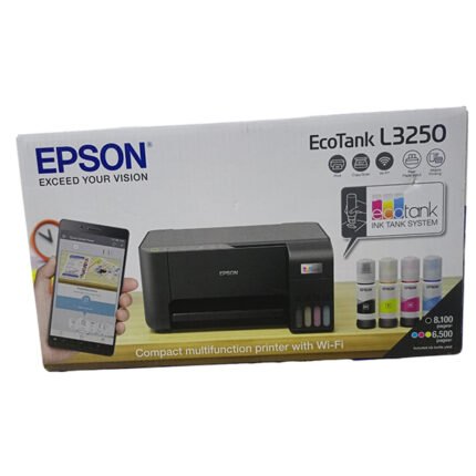طابعة ايكو تانك L3250 بخزان حبر من ايبسون مقاس A4 ملونة ، 3 في 1 باتصال واي فاي وتطبيق سمارت بانيل حقن للحبر