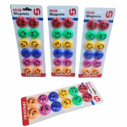 علبة مغناطيس سمايل 12 قطعة