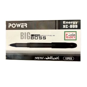 قلم جيل باور بيج بوس اسود