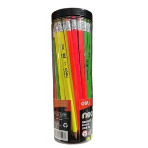 قلم رصاص ديلي نيون برطمان 50