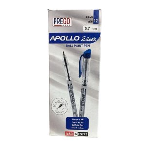 قلم جاف بريجو ابولو سيلفر