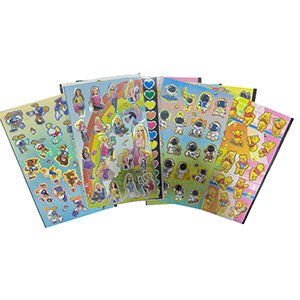 ستيكر اشكال دسته١٢مقاس A5