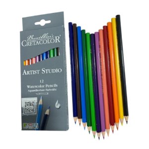 علبة الوان مائية 12 لون استرالي Artist Stodio