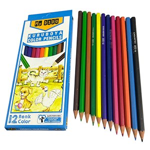 الوان خشب 12 لون طويل بداية ماي ديدو دستة