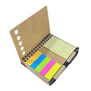 نوت بوك كرافت بوست ات طولي دواير وقلم A6