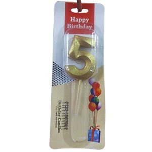 شمع ارقام دستة