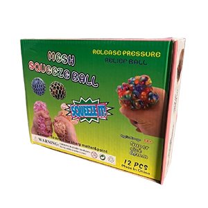 كورة شبكة سكويز علبة 12 ق